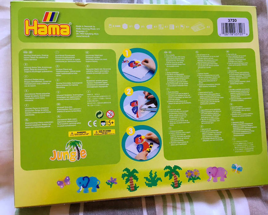 Hama 2400 piece jungle set