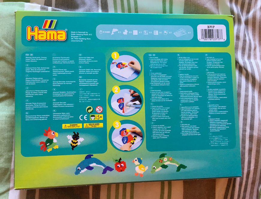 Hama 2400 animal set