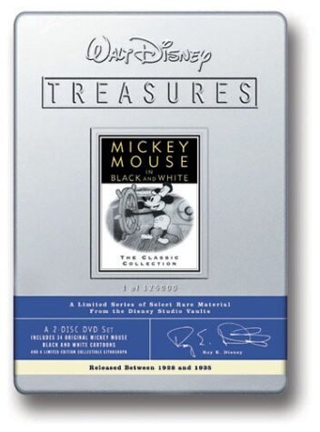 Walt Disney Treasures: Mickey Mouse in black and white