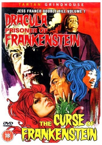 Jess Franco Double Bill, Vol 1: Dracula prisoner of Frankenstein/ Curse of Frankenstein 1972 (DVD)