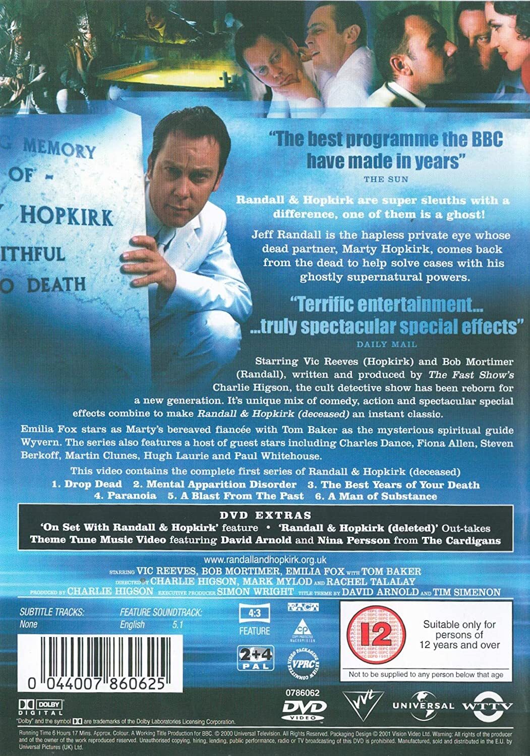 Randall And Hopkirk Deceased - The Complete Series 1 [DVD] [2000]