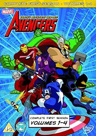 Avengers: Earth's Mightiest Heroes - Volume 1 - 4 [DVD]