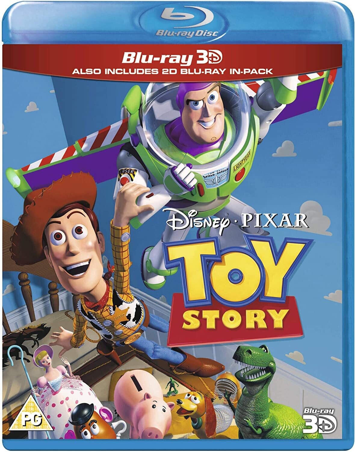 Toy Story (Blu-ray 3D + Blu-ray) [Region Free]