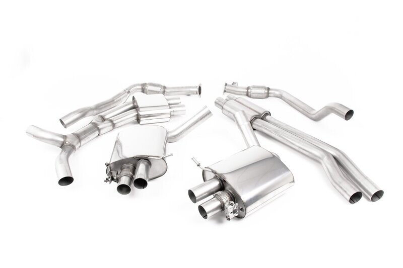 Audi RS5 B9 Sportback Cat-Back (Resonated)  - Non OPF Model