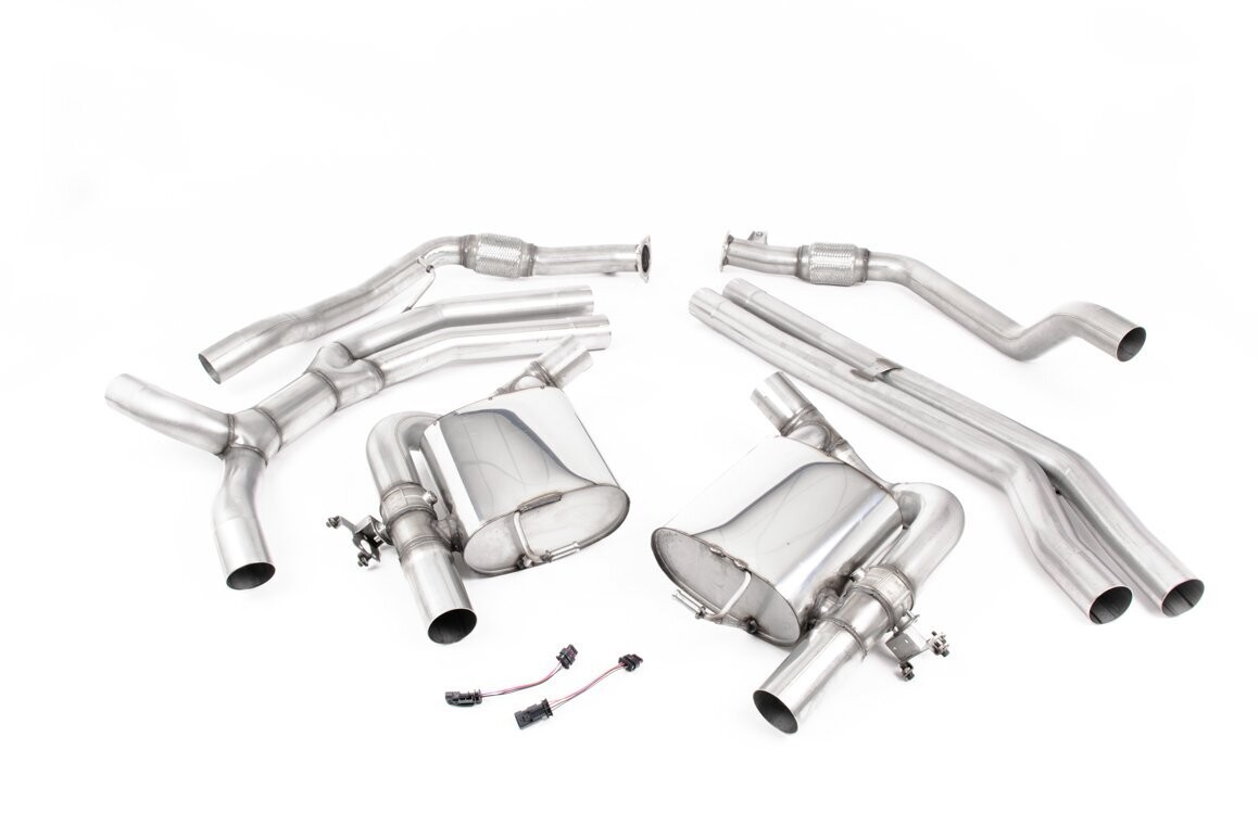 Audi RS5 B9 Coupe Cat-Back (Non-Resonated) - Non OPF Model