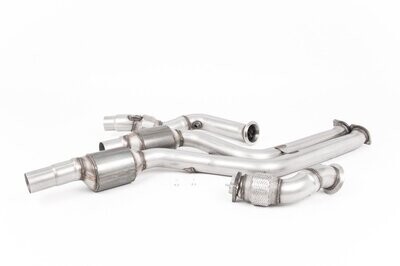 M2 Competition Downpipes met Sport Cat