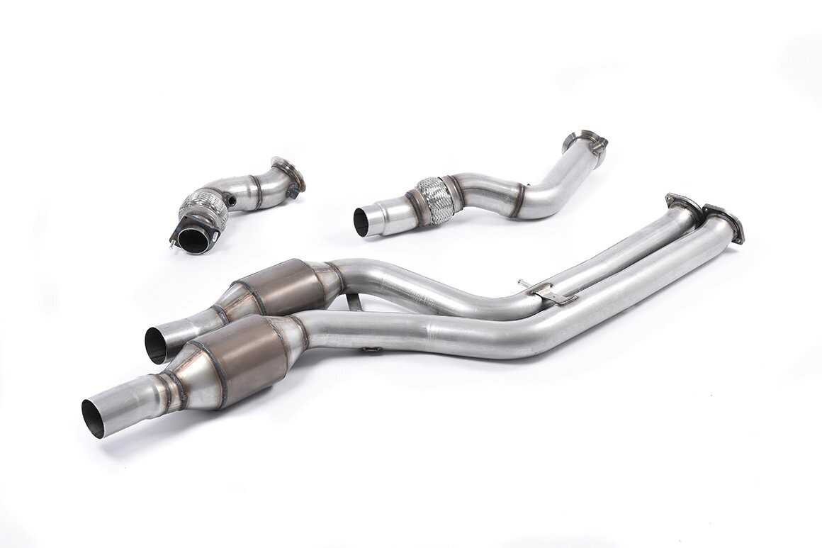 M4 F82 Downpipes met OPF Bypass - OPF Model