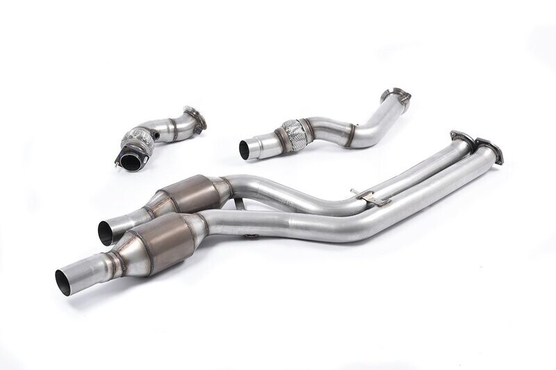 M4 F82 Downpipes met Sport Cat - Non OPF Model