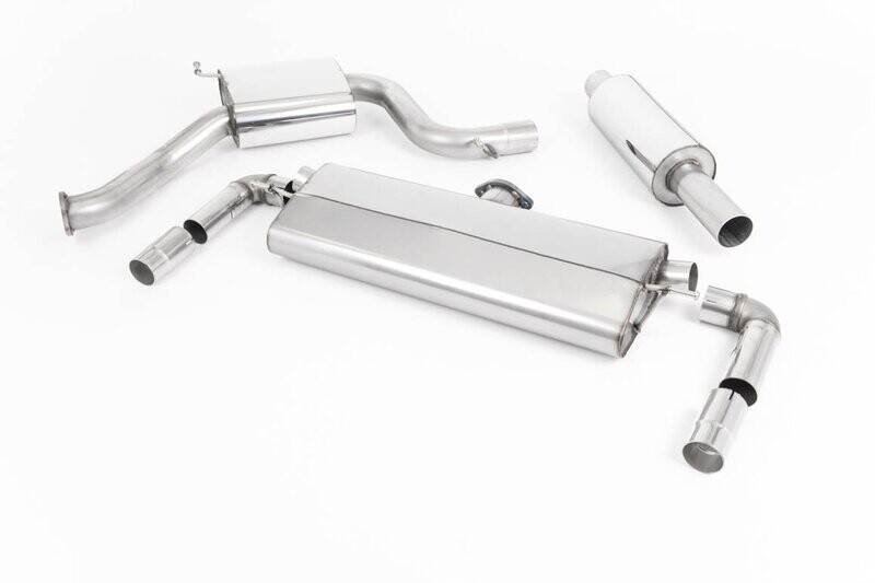 Leon Cupra 290 Cat-Back (Non-Resonated) - OPF Model