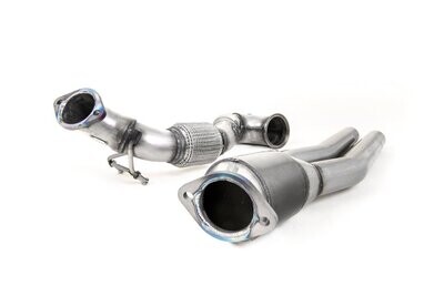 Audi S8 D4 Downpipes met HI-Flow Sport Cats Audi S8 D4 Downpipes met HI-Flow Sport Cats