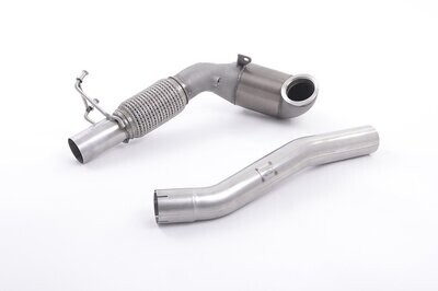 Audi TTS MK3 Downpipe met Sport Cat Audi TTS MK3 Downpipe met Sport Cat