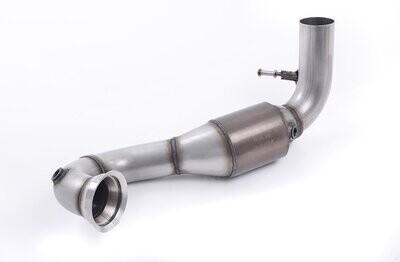 CLA45 Large Bore Downpipe and Hi-Flow Sports Cat 2013-2018