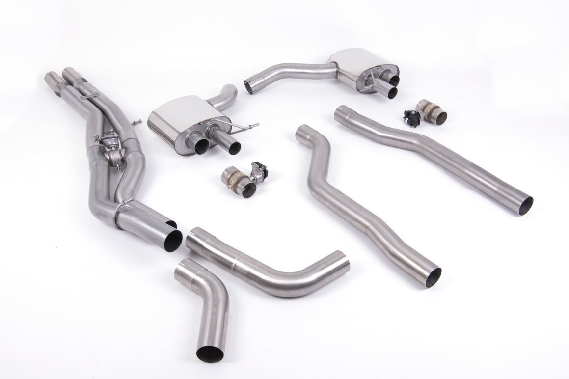 Milltek Cat-Back Resonated – Audi RSQ8 OPF