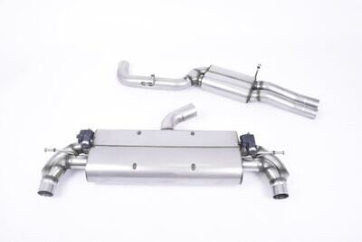 TT RS MK3 Cat-Back (Non-Resonated) - Non OPF Model
