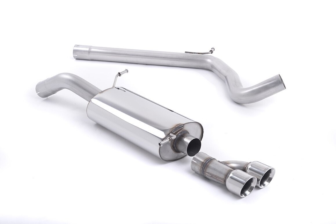 Audi A1 1.4 TFSI 150pk – Milltek Non-Resonated Cat-Back met Polished GT-80 Tips Audi A1 1.4 TFSI 150pk – Milltek Non-Resonated Cat-Back met Polished GT-80 Tips