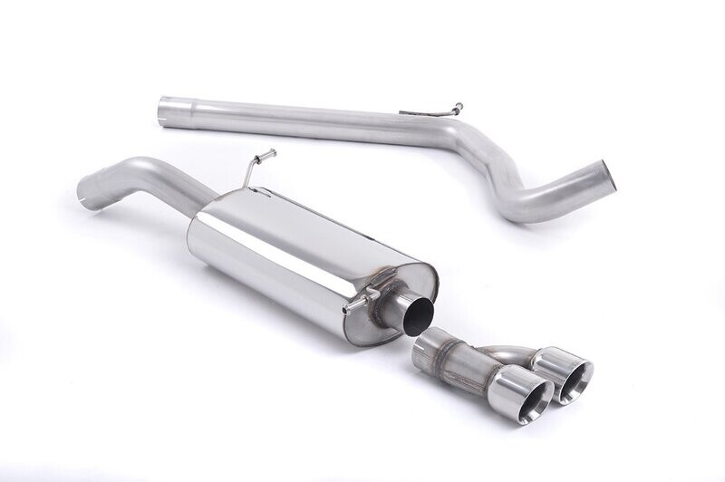 Audi A1 1.4 TFSI 150pk – Milltek Non-Resonated Cat-Back met Polished GT-80 Tips