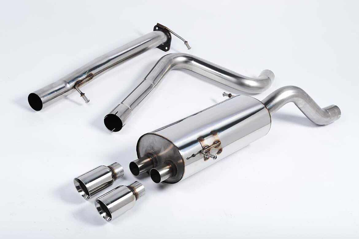 Ford Fiesta Mk7/Mk7.5 ST - Milltek Cat-Back Non-Resonated Polished