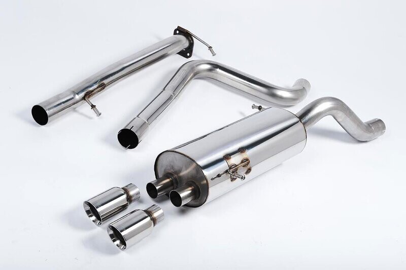 Ford Fiesta Mk7/Mk7.5 ST - Milltek Cat-Back Non-Resonated Polished