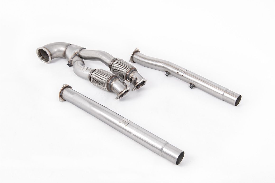 Audi RS3 8Y – Milltek Large Bore Downpipe Decat & OPF Bypass Audi RS3 8Y – Milltek Large Bore Downpipe Decat & OPF Bypass
