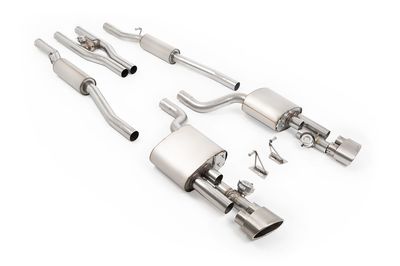 Audi RS4 B8 4.2 FSI Quattro – Milltek V2 Valved Cat-Back met Active H-Pipe Audi RS4 B8 4.2 FSI Quattro – Milltek V2 Valved Cat-Back met Active H-Pipe