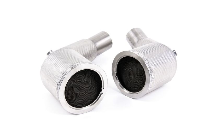 Audi RS7 C8 OPF – Milltek 200 Cell HJS Downpipes voor OE Uitlaat