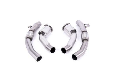 Audi RS7 C8 Non-OPF – Milltek Large-Bore Downpipes & Cat Bypass Pipes