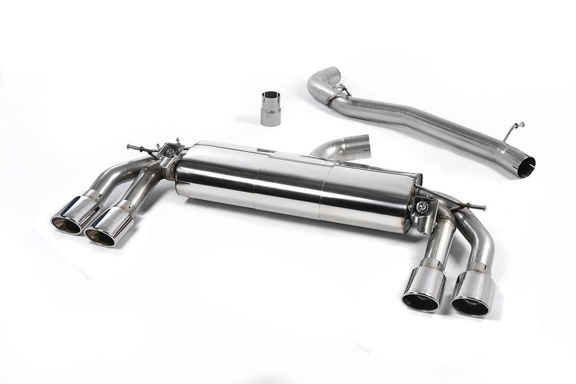 Audi TT Mk3 TTS 2.0 TFSI OPF – Milltek Non-Resonated Cat-Back Polished Tips