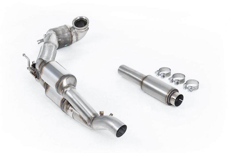 Audi S3 8Y Sedan Milltek HJS ECE Downpipe met Sportkatalysator