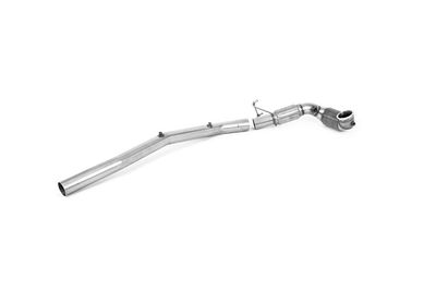 Audi S3 8Y Sedan Milltek 94mm Downpipe met HJS Sportkatalysator Audi S3 8Y Sedan Milltek 94mm Downpipe met HJS Sportkatalysator