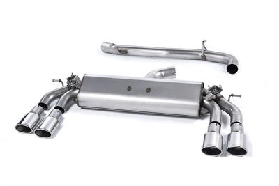 Audi S3 8V.2 Sportback – Milltek 76,2mm Non-Resonated GPF-Back met Polished Tips Audi S3 8V.2 Sportback – Milltek 76,2mm Non-Resonated GPF-Back met Polished Tips
