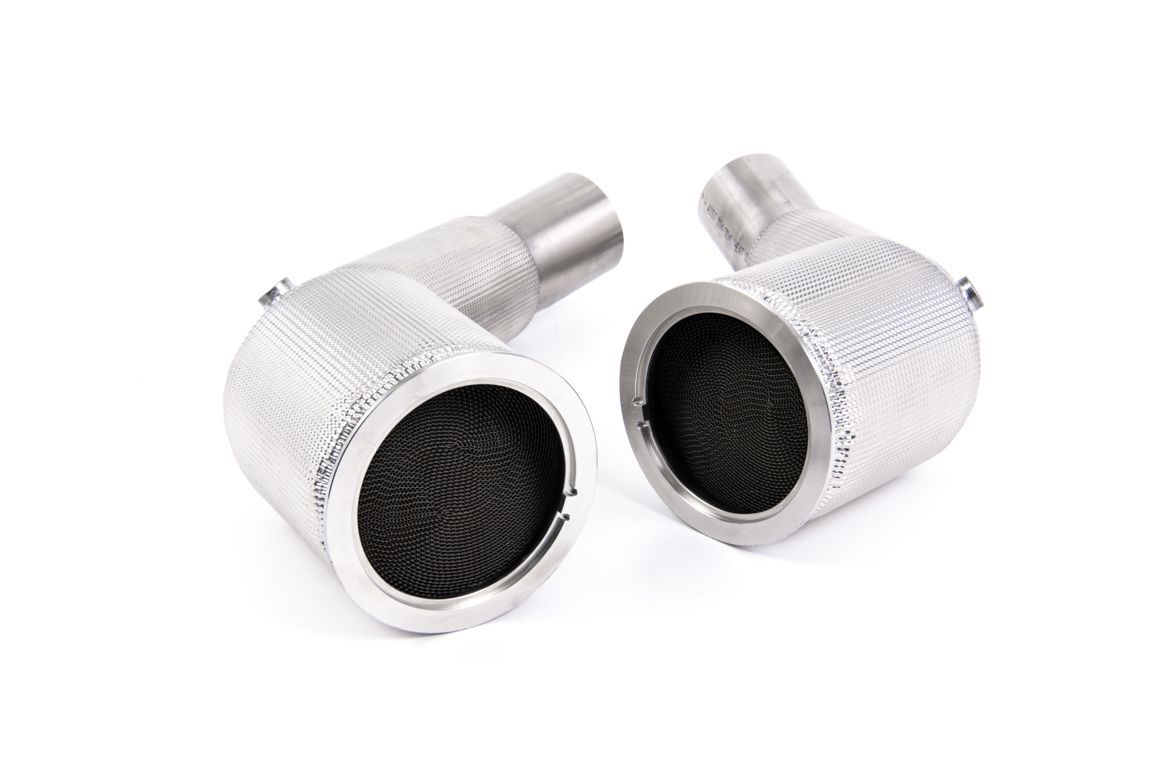 Audi S8 D5 – Milltek HJS 200 CPSI Sports Cat Downpipes + OPF/GPF Bypass