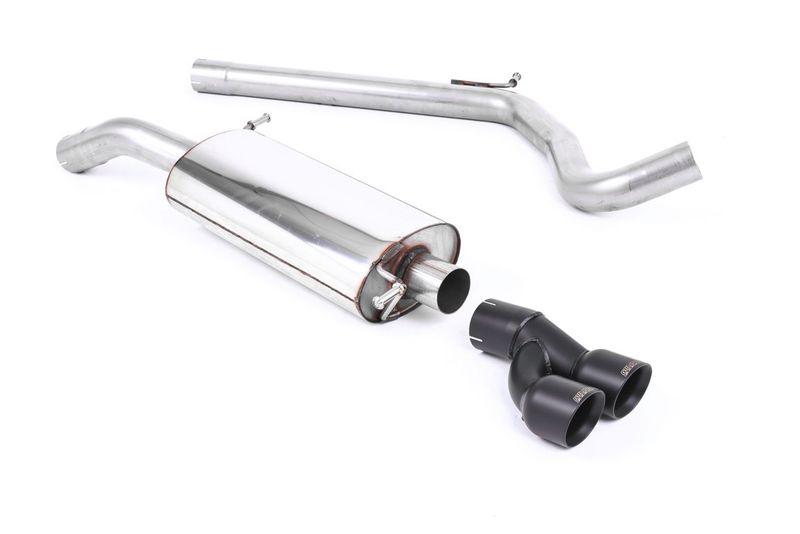 Audi A1 1.4 TFSI 185pk – Milltek Non-Resonated Cat-Back met Polished GT-80 Tips