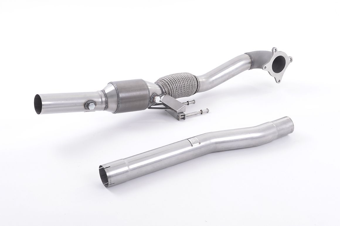 Audi A3 8P Sportback 2.0 TFSI – Milltek HJS 200 Cell Downpipe Audi A3 8P Sportback 2.0 TFSI – Milltek HJS 200 Cell Downpipe