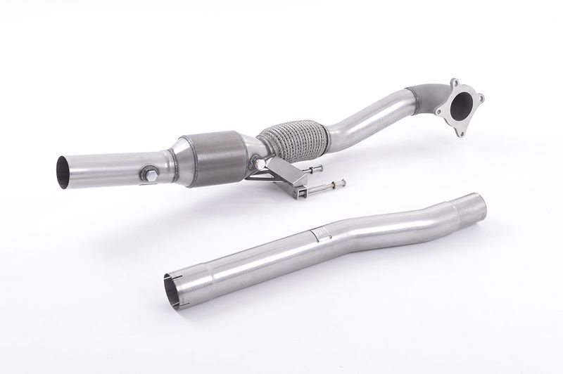 Audi A3 8P Sportback 2.0 TFSI – Milltek HJS 200 Cell Downpipe