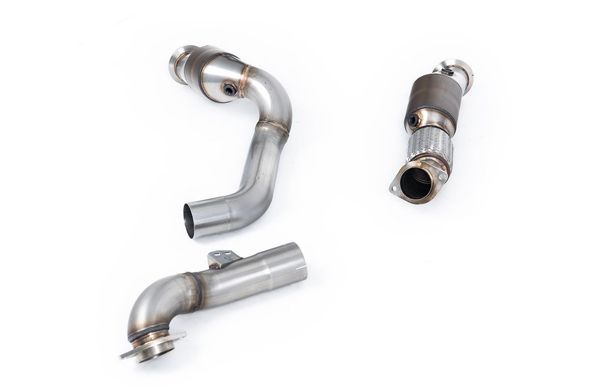BMW M3 G80 / G81 – Milltek HJS 200 CPSI Sports Cat Downpipes BMW M3 G80 / G81 – Milltek HJS 200 CPSI Sports Cat Downpipes