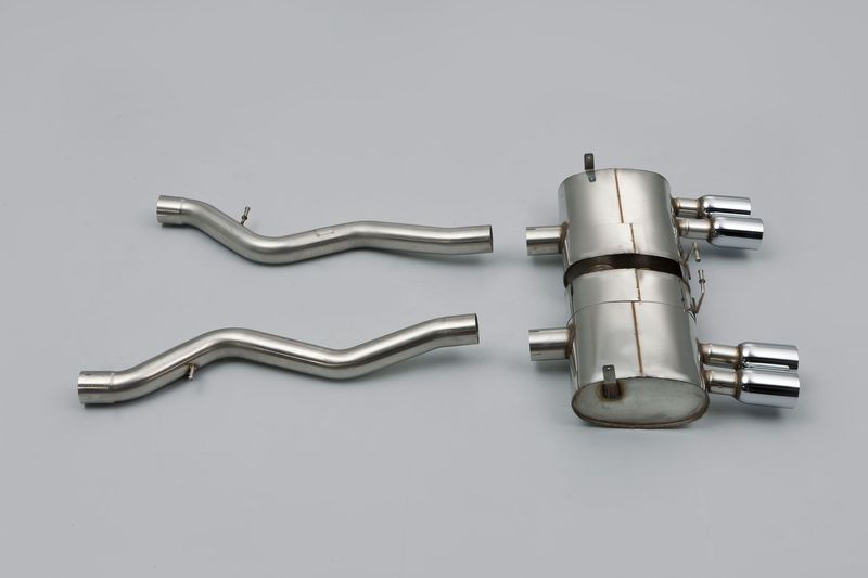 BMW M3 E90 Sedan – Milltek V1 Non-Valved Cat-Back met Polished Tips