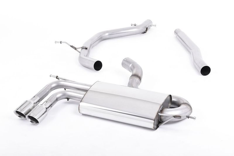 Audi A3 8P 1.8 TFSI 3-deurs – Milltek Non-Resonated Cat-Back