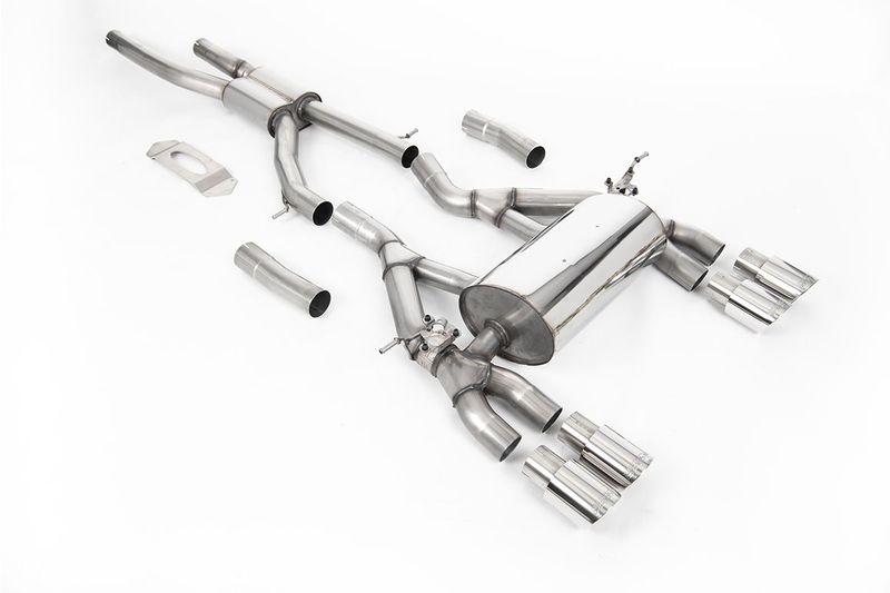 BMW M3 F80 OPF – Milltek Cat-Back met Polished GT-90 Tips