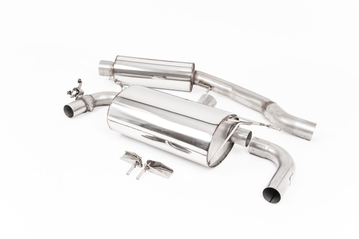 BMW M140i F20/F21 – Milltek Resonated GPF-Back met Polished GT-90 Tips BMW M140i F20/F21 – Milltek Resonated GPF-Back met Polished GT-90 Tips