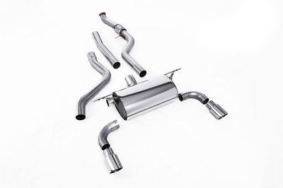 BMW M135i F20/F21 – Milltek Race Cat-Back met Polished Tips BMW M135i F20/F21 – Milltek Race Cat-Back met Polished Tips
