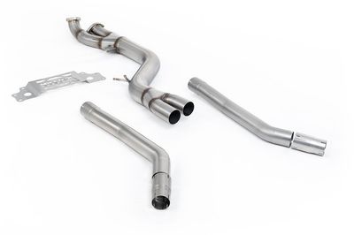 BMW M2 G87 – Milltek GPF/OPF Bypass Single Pipe 102mm OE Axle Back