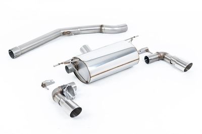 BMW M140i F20/F21 – Milltek Non-Resonated Race GPF-Back met Polished Tips BMW M140i F20/F21 – Milltek Non-Resonated Race GPF-Back met Polished Tips