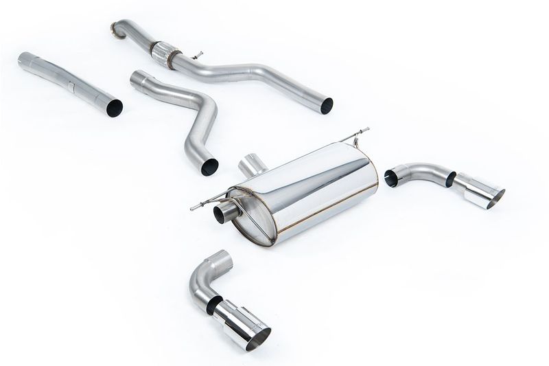 BMW M135i F20/F21 – Milltek Road Cat-Back met Polished Tips