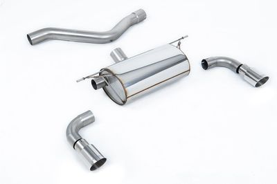 BMW M135i F20/F21 – Milltek Race Achterdemper met Polished Tips BMW M135i F20/F21 – Milltek Race Achterdemper met Polished Tips
