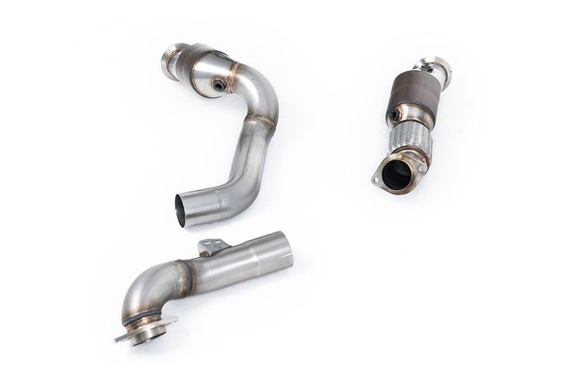 BMW M2 G87 – Milltek HJS 200 Cell Sports Cat Downpipes