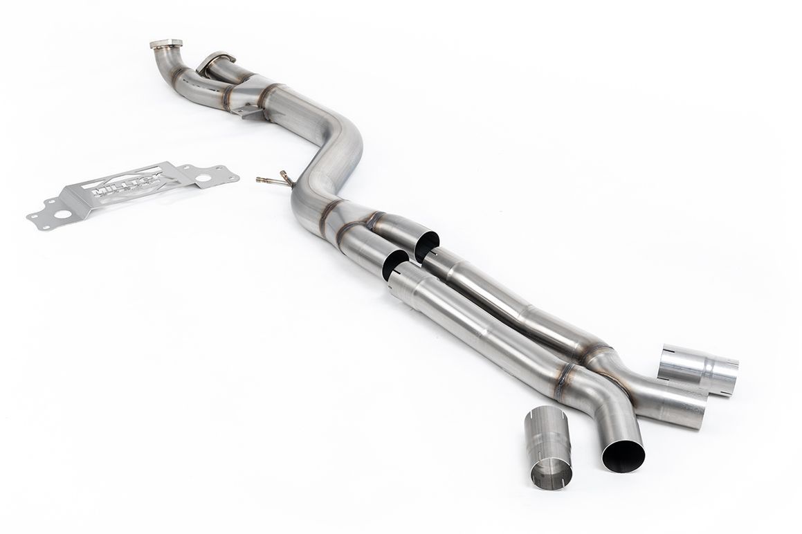 BMW M2 G87 – Milltek GPF/OPF Bypass 102mm met X-Pipe BMW M2 G87 – Milltek GPF/OPF Bypass 102mm met X-Pipe