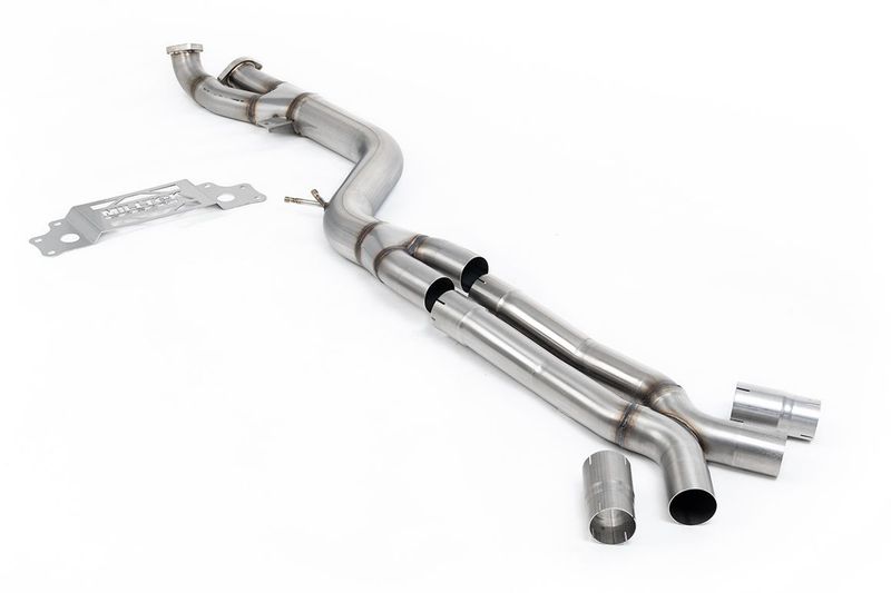 BMW M2 G87 – Milltek GPF/OPF Bypass 102mm met X-Pipe