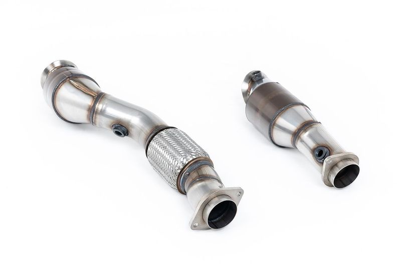 BMW M2 G87 – Milltek V2 HJS 200 Cell Sports Cat Downpipes