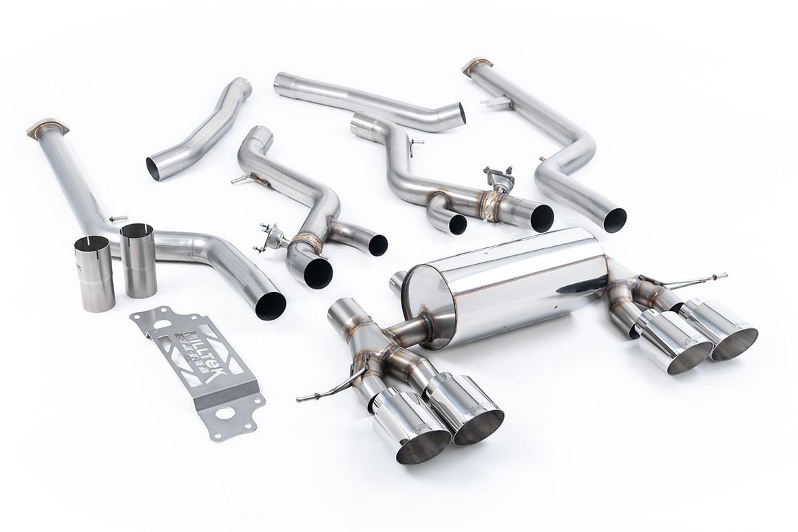 BMW M2 G87 – Milltek Cat-Back Non-Resonated GT-115 Polished BMW M2 G87 – Milltek Cat-Back Non-Resonated GT-115 Polished
