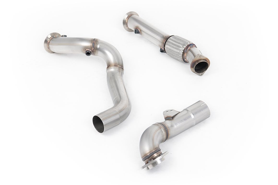 BMW M4 G82 – Milltek Large Bore De-Cat Downpipes BMW M4 G82 – Milltek Large Bore De-Cat Downpipes